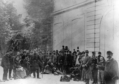 Tropas de la Comuna de París, 1871 de French Photographer
